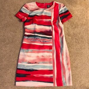 Vince Camuto fitted sheath dress